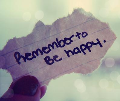 Remember-to-be-happy